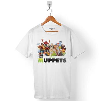 THE MUPPETS KAPLUMBAĞA KERMİT ERKEK TİŞÖRT - 1