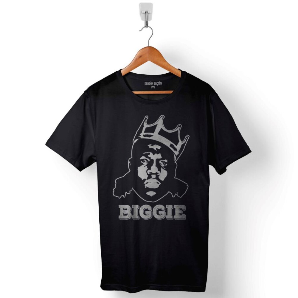 The Notorıous Bıggıe B.I.G. Go Bıg Rap Music Baskılı Tişört Unisex T-Shirt - 1