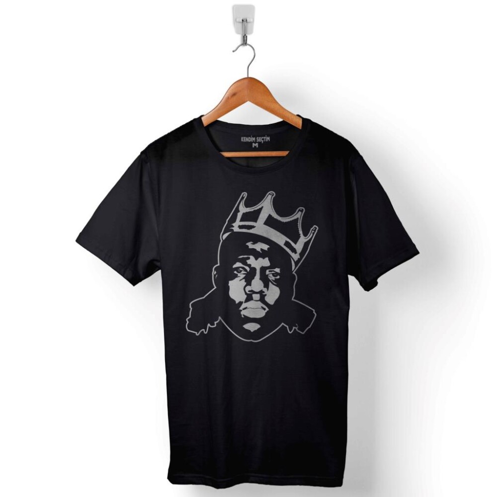 The Notorıous Bıggıe B.I.G. Go Bıg Rap Music Baskılı Tişört Unisex T-Shirt - KENDİM SEÇTİM