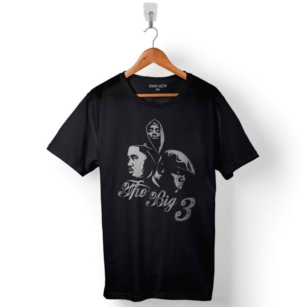 The Notorıous Bıggıe B.I.G. Go Bıg Rap Music Baskılı Tişört Unisex T-Shirt - 1