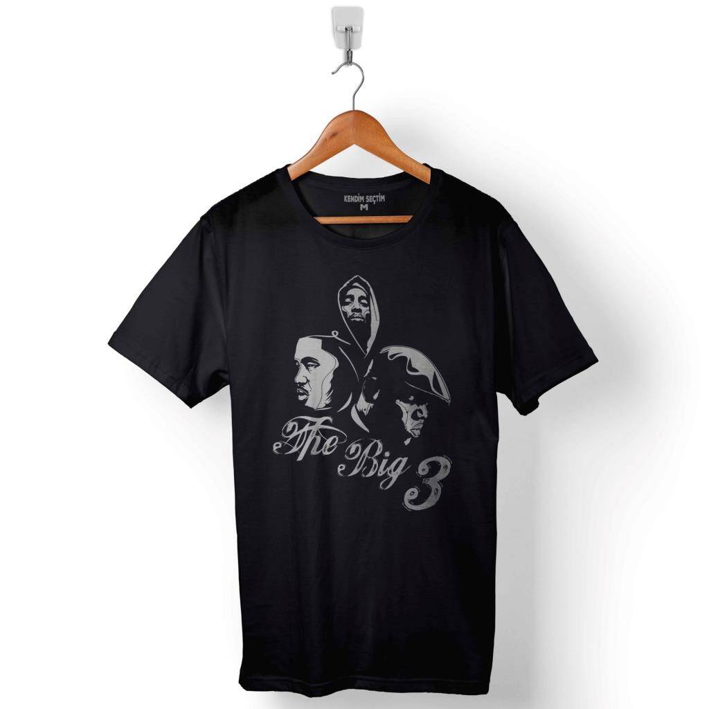 The Notorıous Bıggıe B.I.G. Go Bıg Rap Music Baskılı Tişört Unisex T-Shirt - 1