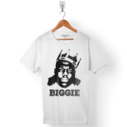 THE NOTORIOUS BIGGIE B.I.G. GO BIG RAP MUSIC ERKEK TİŞÖRT - 1