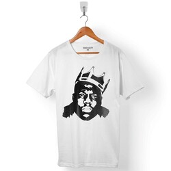 THE NOTORIOUS BIGGIE B.I.G. GO BIG RAP MUSIC ERKEK TİŞÖRT - 1