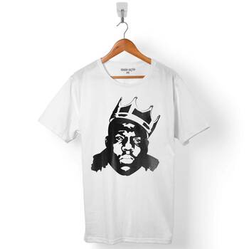 THE NOTORIOUS BIGGIE B.I.G. GO BIG RAP MUSIC ERKEK TİŞÖRT - 1