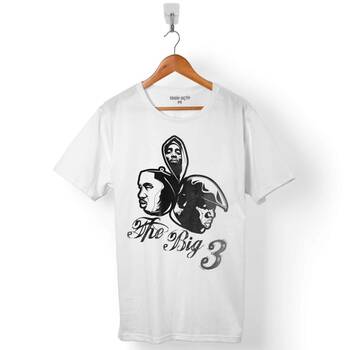 THE NOTORIOUS BIGGIE B.I.G. GO BIG RAP MUSIC ERKEK TİŞÖRT - 1