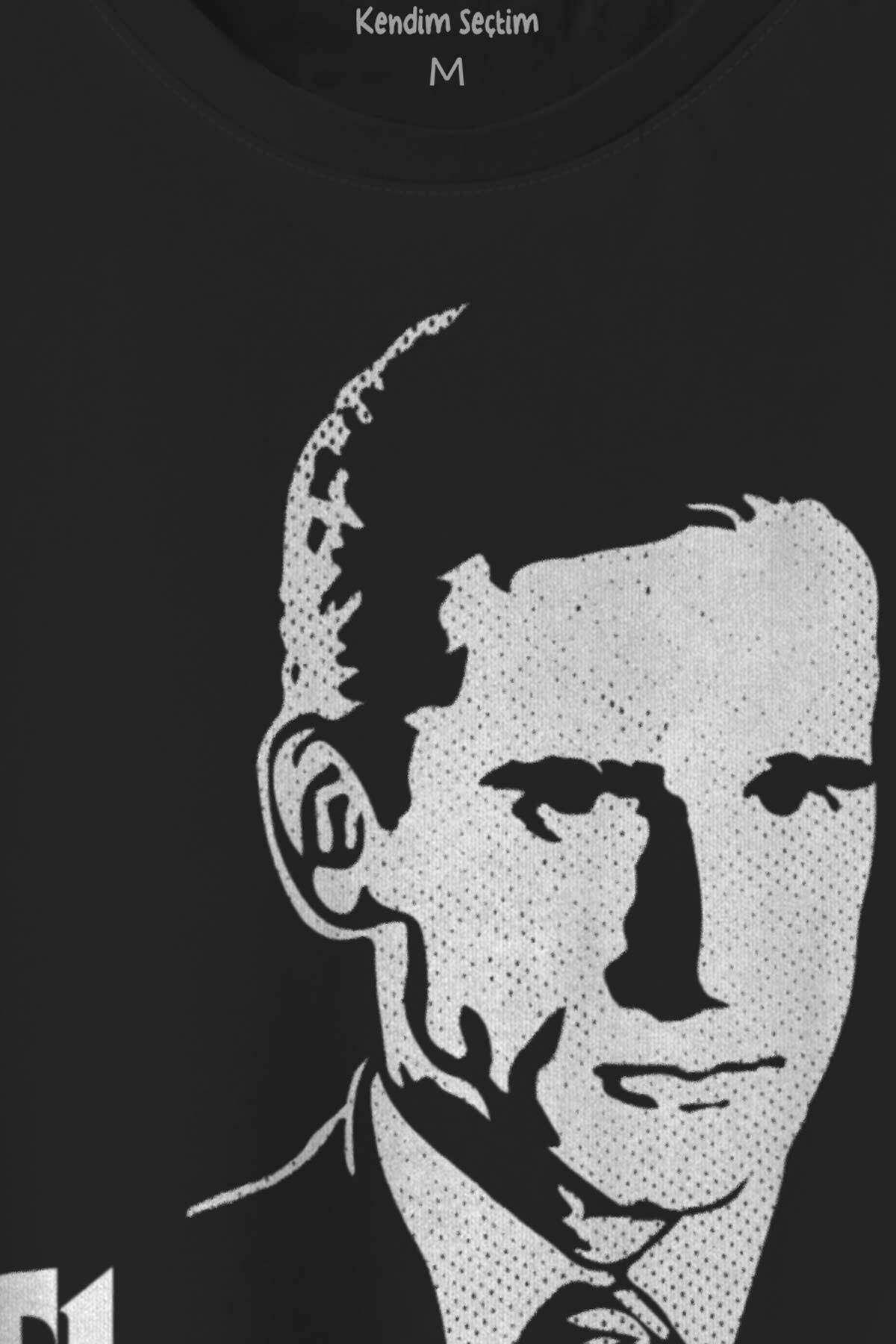 The Office Michael Scott Godfather Dunder Mifflin Baskılı Siyah T-shirt Unisex Tişört - 2