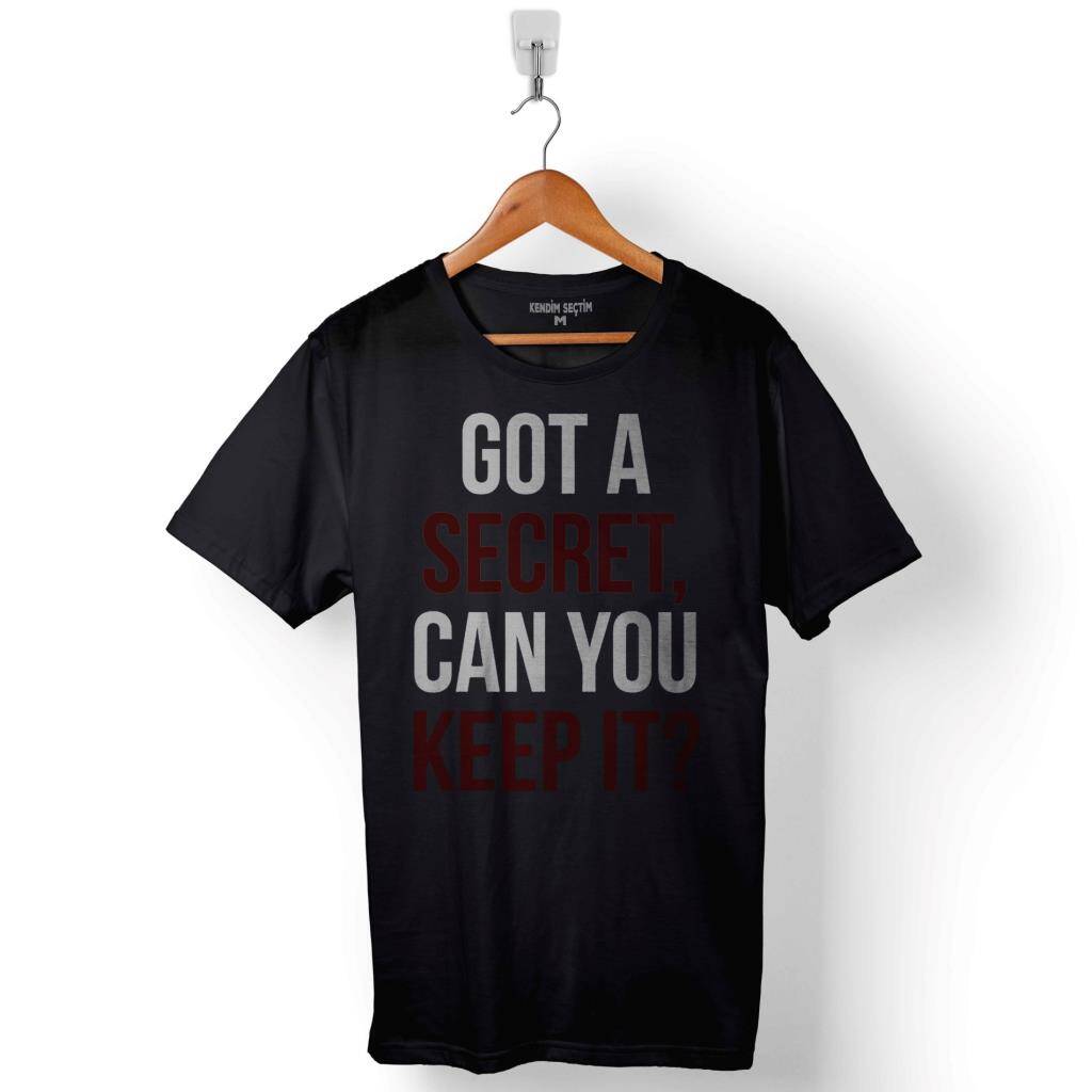 The Pıerces A Secret Can You Keep It Baskılı Tişört Unisex T-Shirt - 1