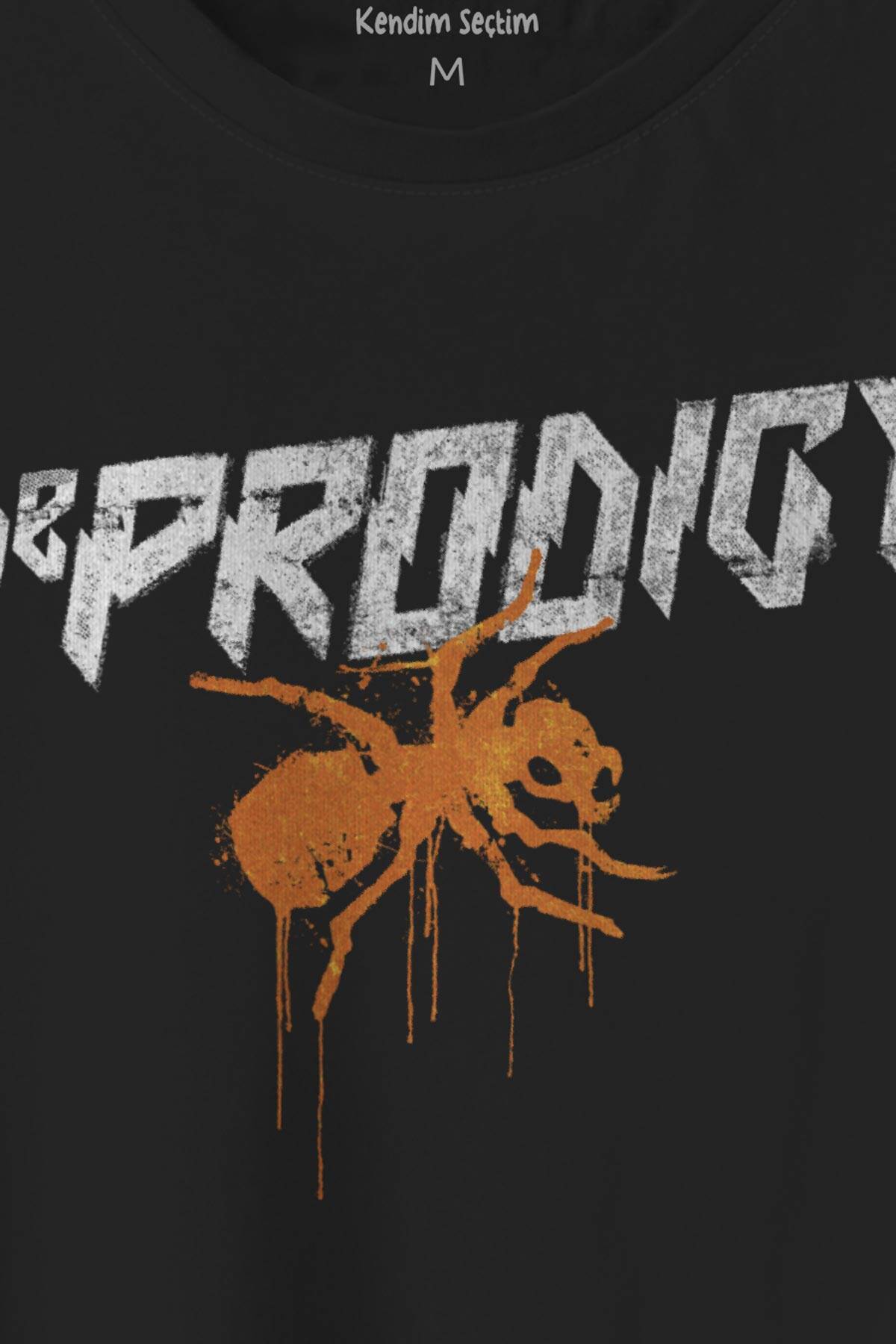 The Prodigy Electronic Dance Music Flint Müzik Karınca Logo Baskılı Tişört Unisex T-shirt - 2