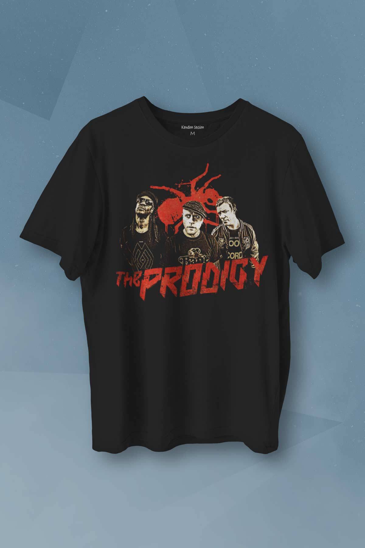 The Prodigy Flint Müzik Karınca Music Electronic Dance Logo Baskılı Tişört Unisex T-shirt - 1