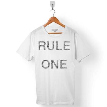 THE RULES OF FIGHT CLUB FIRST KURAL ERKEK TİŞÖRT - 1