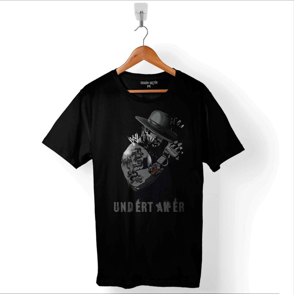 The Undertaker Amerikan Güreşi Wresling Wwe Baskılı Tişört Unisex T-Shirt - 1