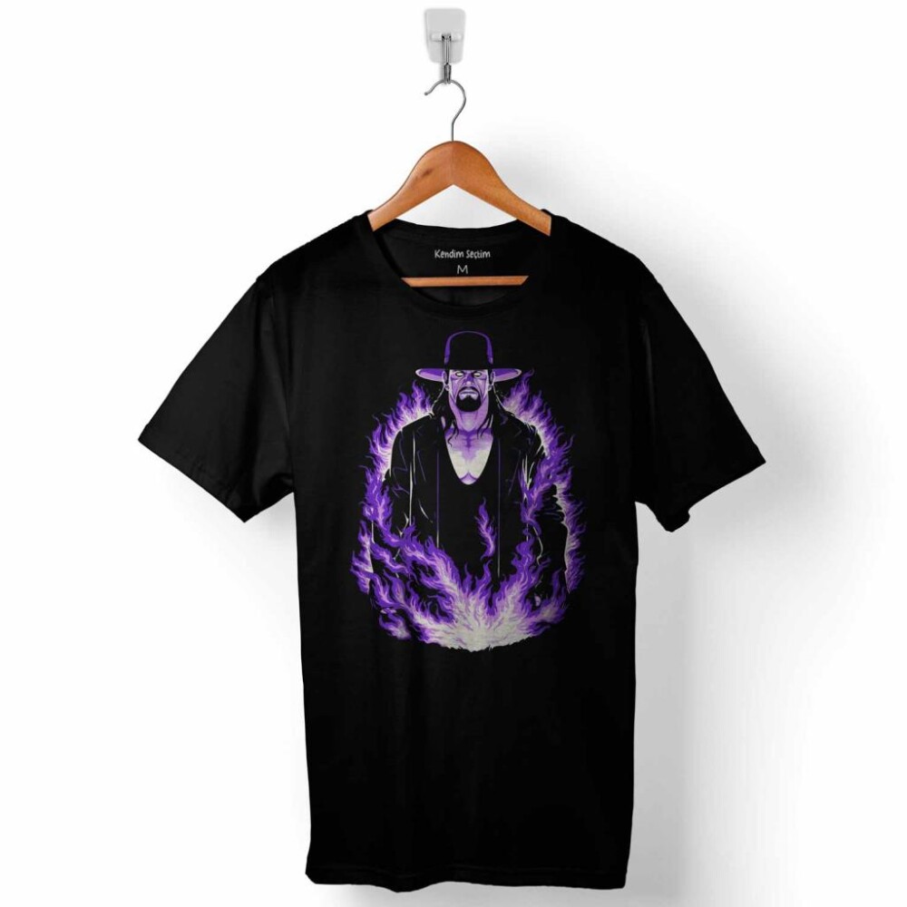 The Undertaker Wwe Amerikan Güreşi Baskılı Tişört Unisex T-Shirt - KENDİM SEÇTİM