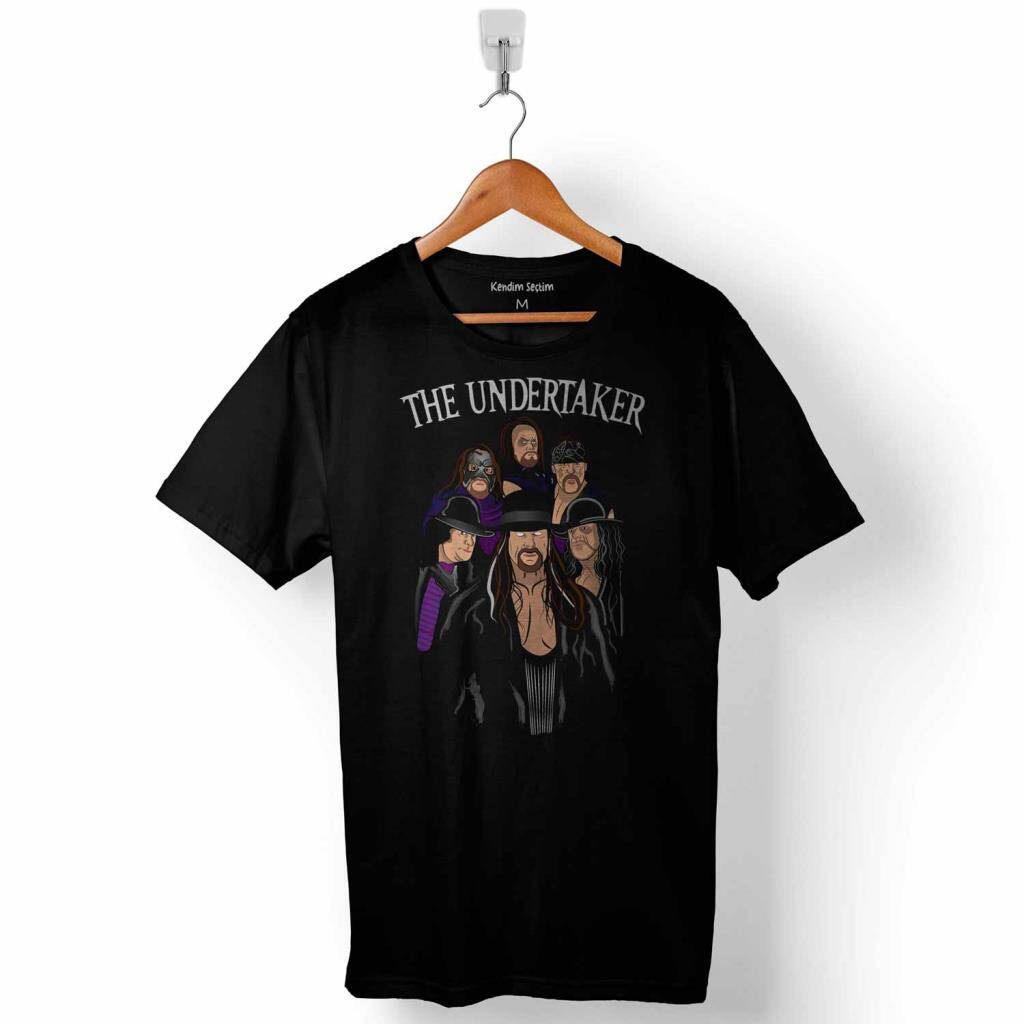 The Undertaker Wwe Amerikan Güreşi Baskılı Tişört Unisex T-Shirt - 1
