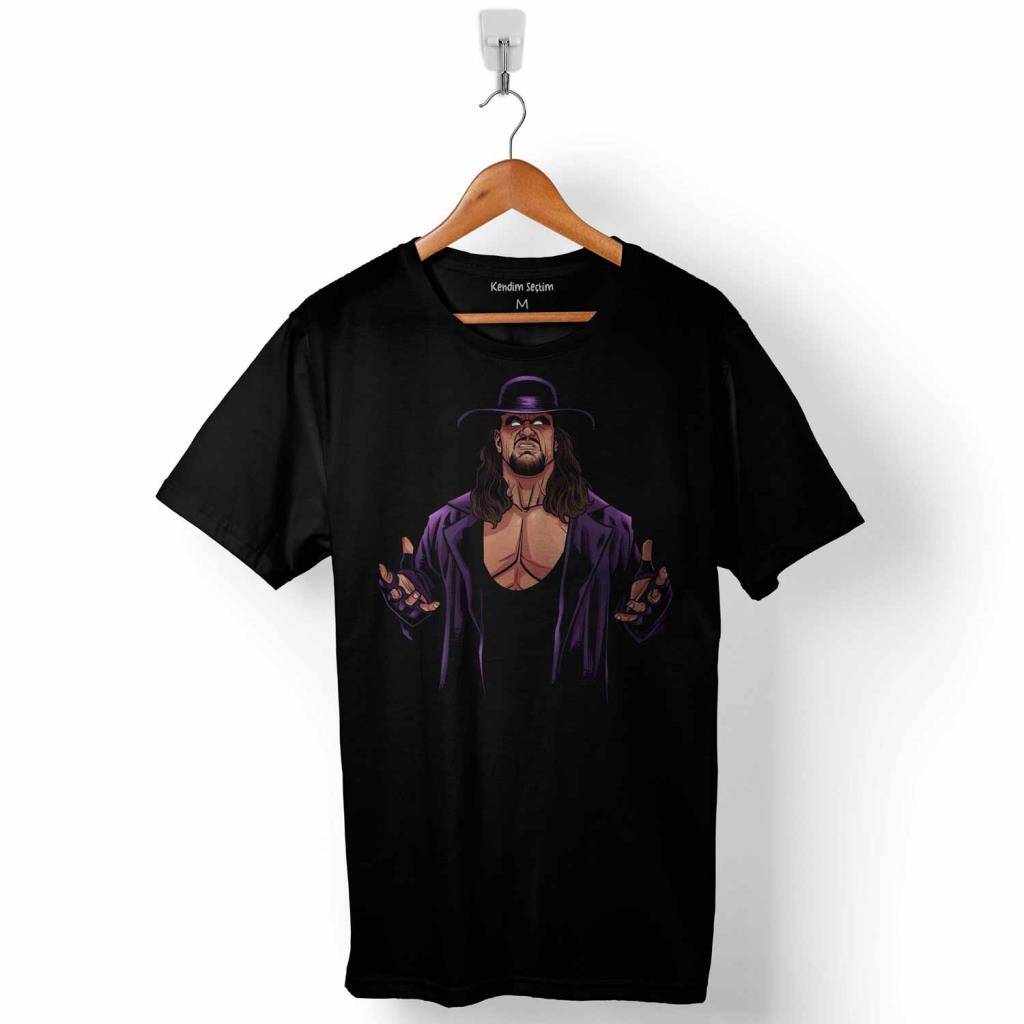 The Undertaker Wwe Amerikan Güreşi Baskılı Tişört Unisex T-Shirt - 1