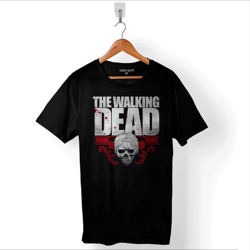 The Walking Dead Yürüyen Ölüler God ForGive Us Baskılı Tişört Unisex T-Shirt - 1