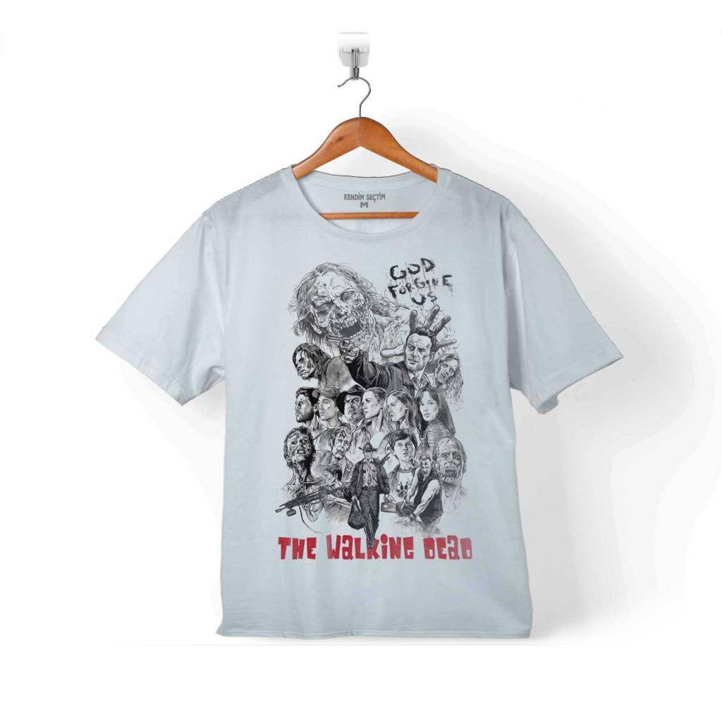 THE WALKING DEAD YÜRÜYEN ÖLÜLER GOD FORGIVE US. ÇOCUK TİŞÖRT - 1