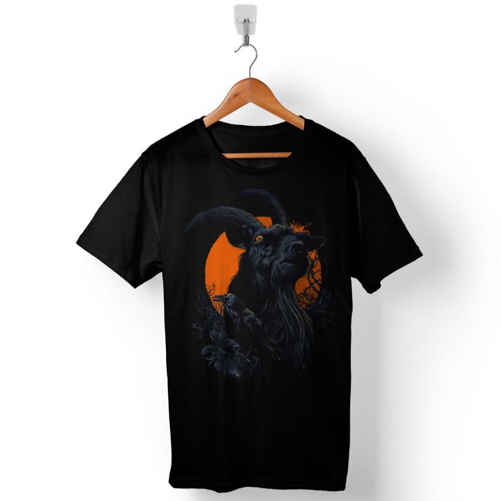 The Witch Poster Keçi Sinema Black Phılıp Baskılı Tişört Unisex T-Shirt