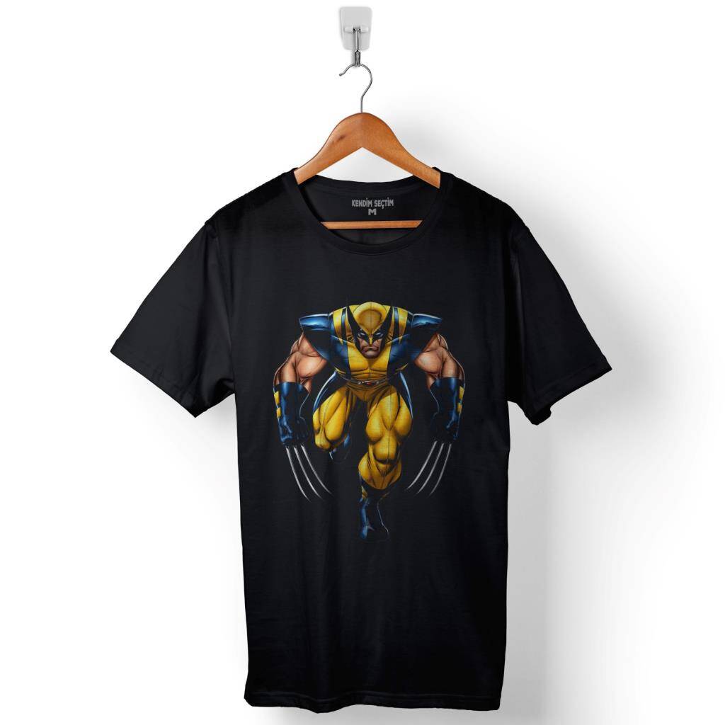 The Wolverine Marvel Baskılı Tişört Unisex T-Shirt - 1