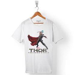 THOR AVENGERS MARVEL LOGO ERKEK TİŞÖRT - 1