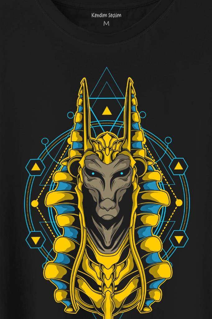 Tılsım Gizli İlim Tarot Sembolü Kutsal Antik Figür Büyüsü Baskılı Tişört Unisex T-Shirt (1)