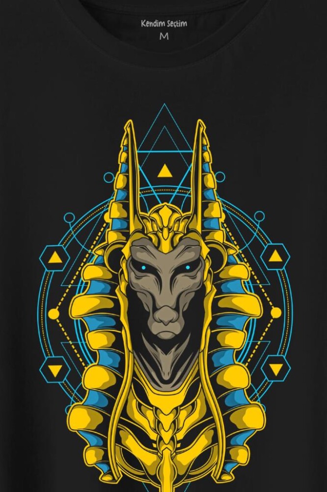 Tılsım Gizli İlim Tarot Sembolü Kutsal Antik Figür Büyüsü Baskılı Tişört Unisex T-Shirt (1)