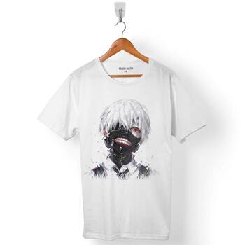 TOKYO GHOUL KANEKİ ANIME MANGA ERKEK TİŞÖRT - 1