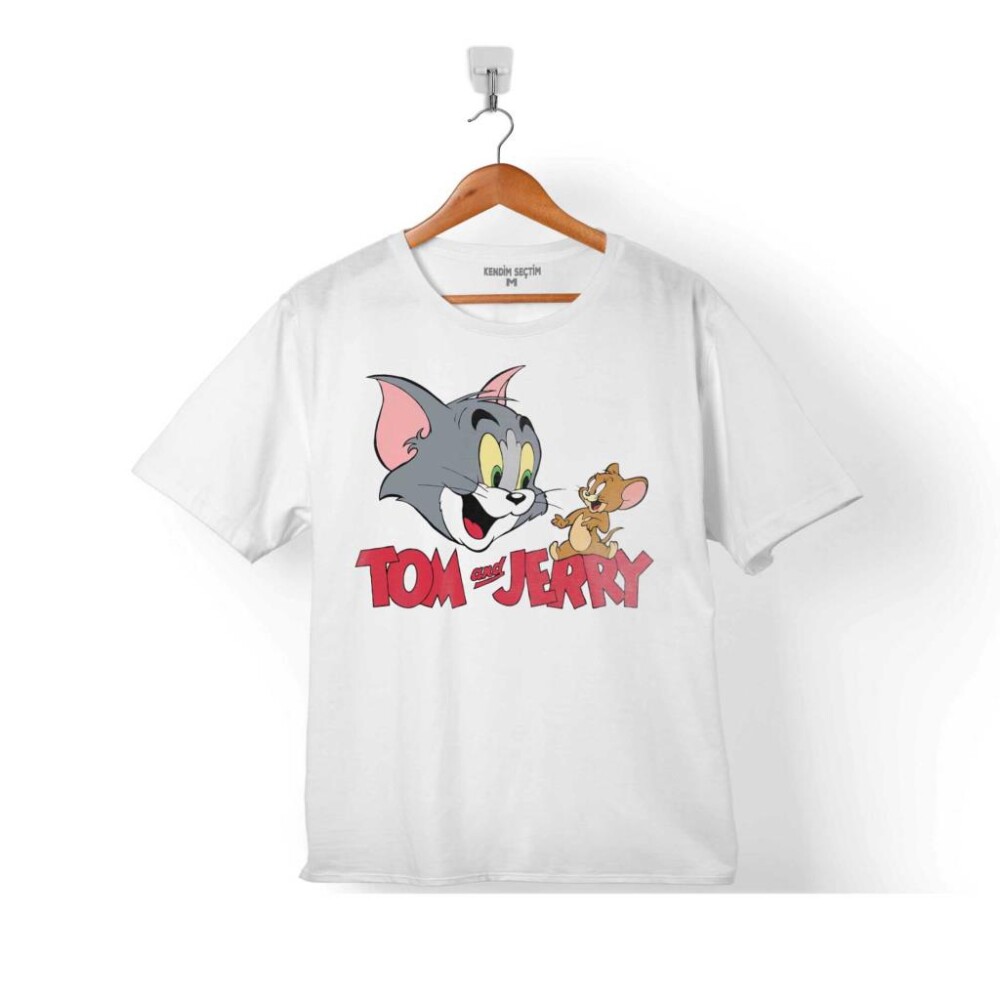 TOM AND VE JERRY KEDİ FARE ÇOCUK TİŞÖRT - KENDİM SEÇTİM