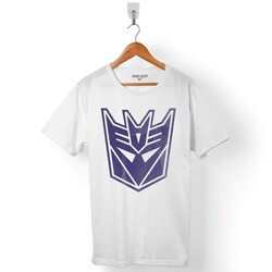 TRANSFORMERS LOGO DECEPTICON ERKEK TİŞÖRT - 1
