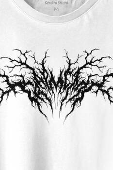 Trap Metal Hip Hop Rap Music Müzik Trapmetal Baskılı Siyah T-shirt Unisex Tişört - 2