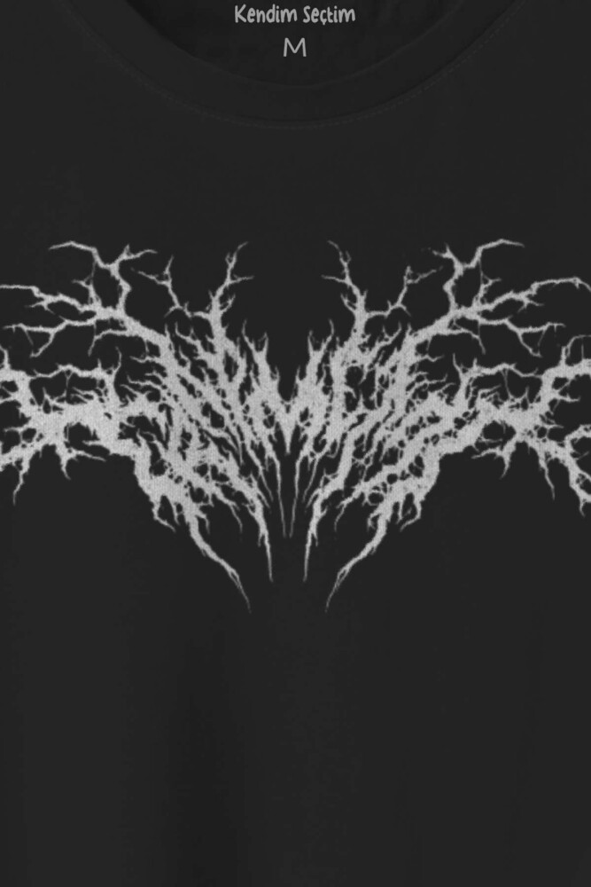 Trap Metal Hip Hop Rap Music Müzik Trapmetal Baskılı Siyah T-shirt Unisex Tişört - 2