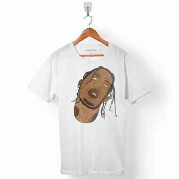 TRAVIS SCOTT JACQUES WEBSTER ERKEK TİŞÖRT - 1