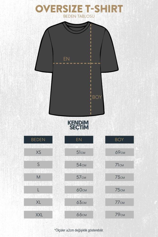 Twenty One Pilots Logo Stressed Sırt Ön Baskılı Oversize Tişört Unisex T-Shirt - 3