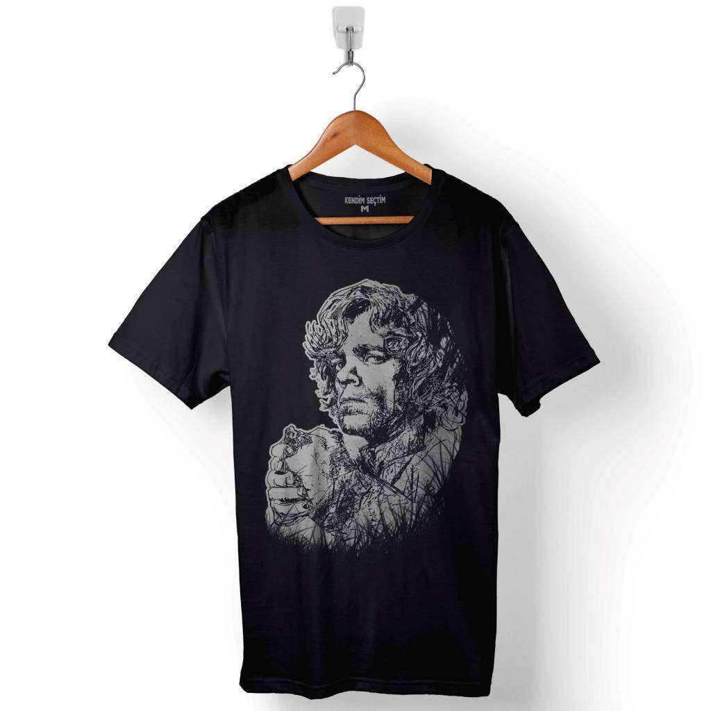 Tyrıon Lannıster Game Of Thrones Peter Dınklage Baskılı Tişört Unisex T-Shirt - 1