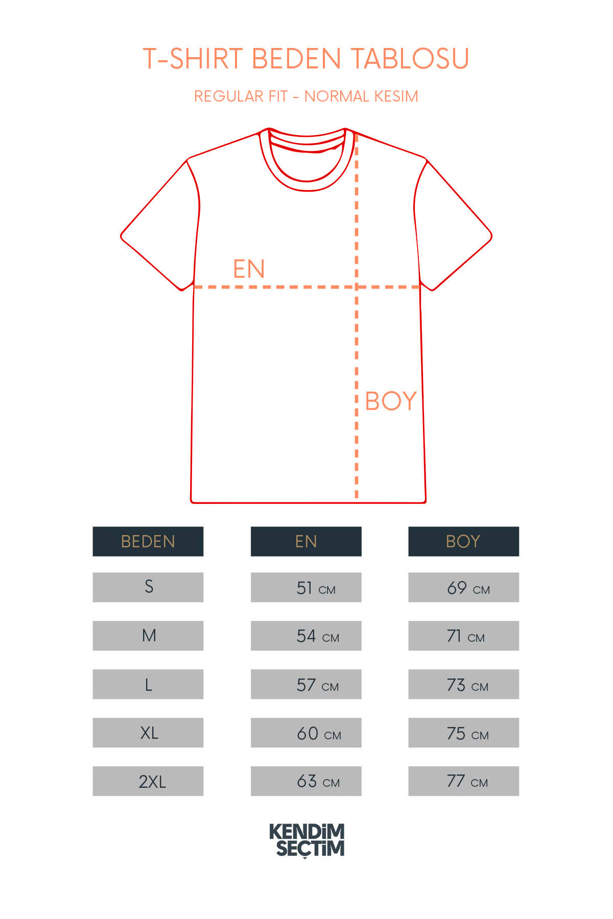 Unisex Kırmızı Basic Tişört - 4