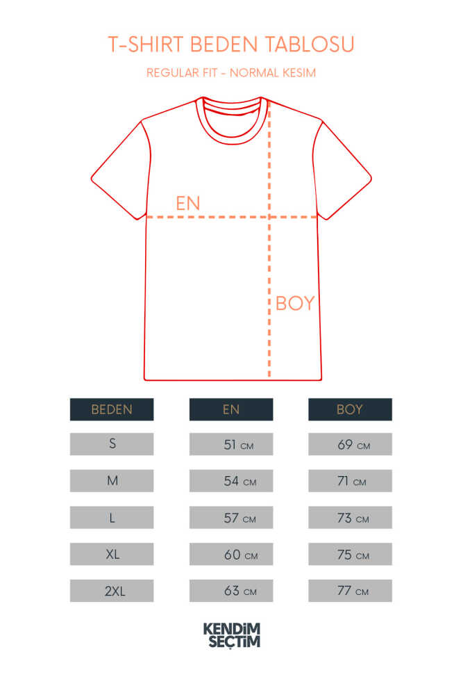 Unisex Kırmızı Basic Tişört - 4