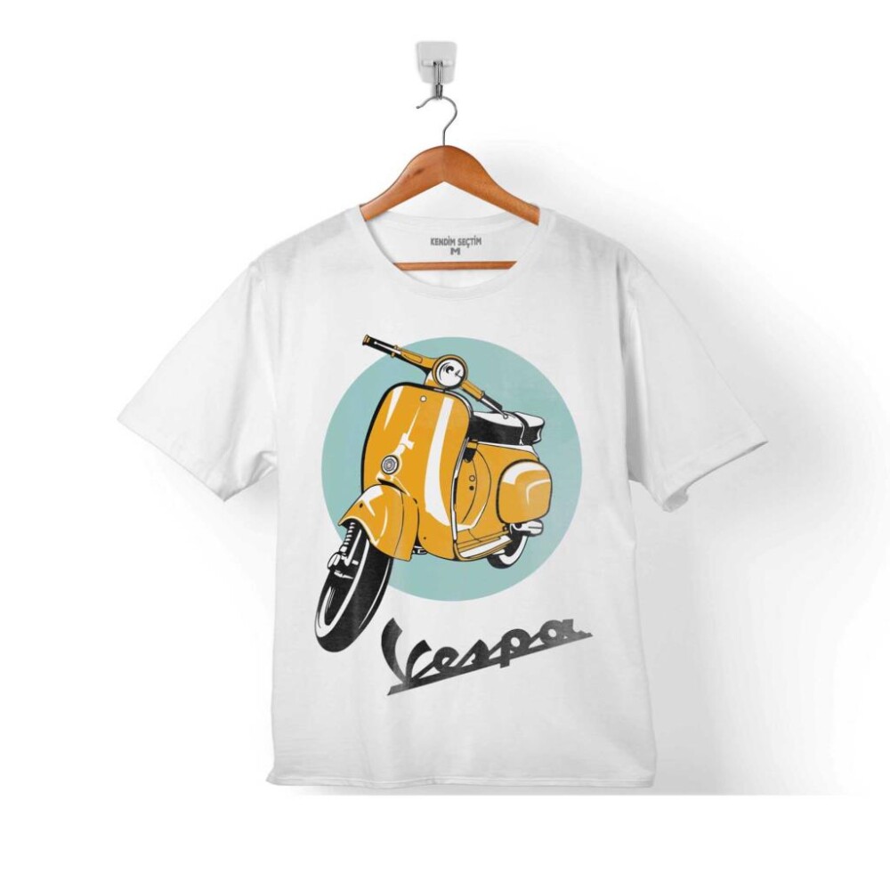 VESPA CLUB LOGO MOTOSİKLET ÇOCUK TİŞÖRT - 1