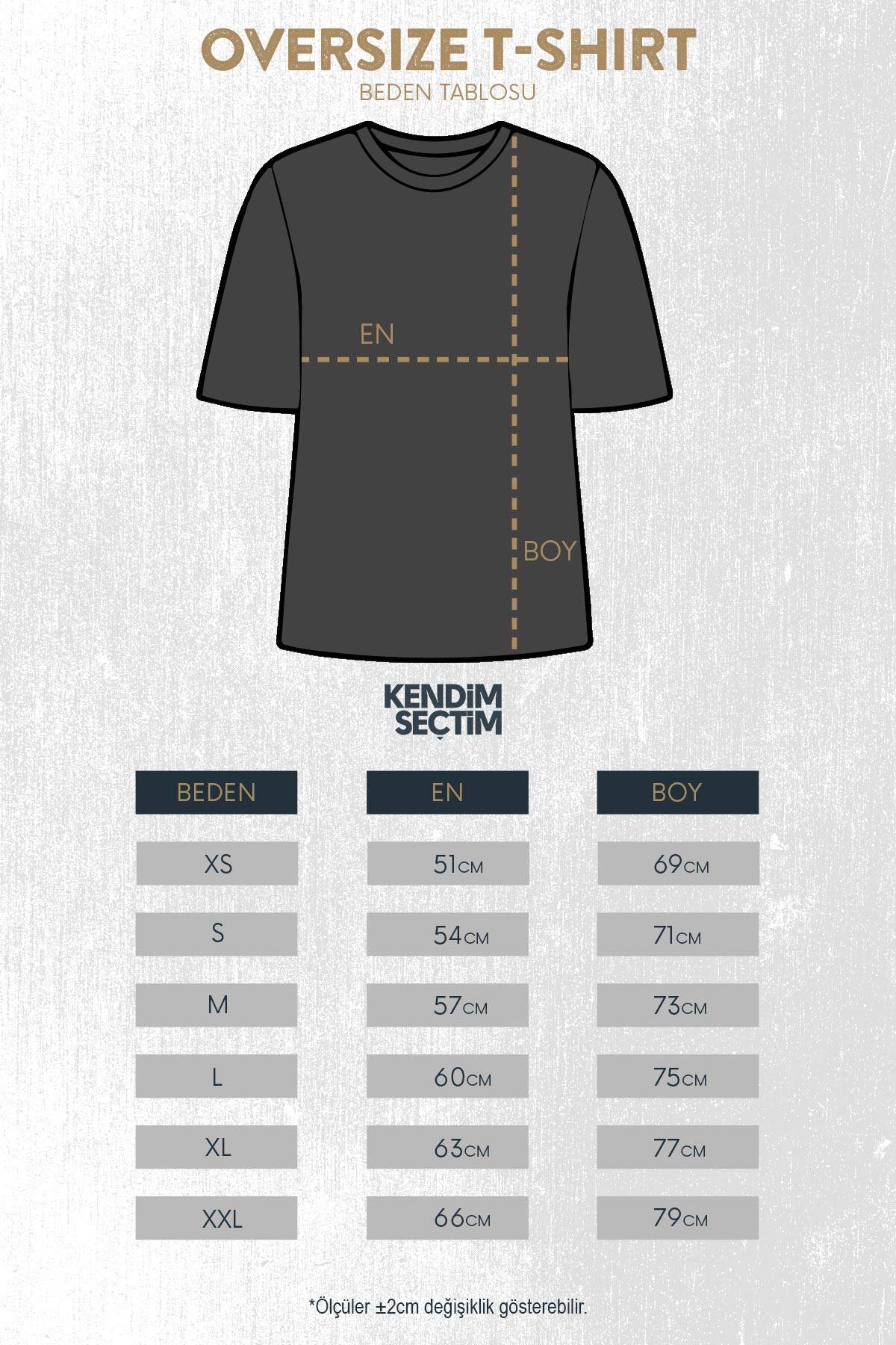 Vikings History Vikingler Logo Sırt Ön Baskılı Oversize Tişört Unisex T-Shirt - 3