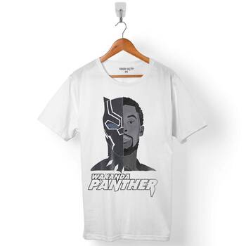 WAKANDA BLACK PANTHER TIGER SİNEMA FİLMİ 2018 ERKEK TİŞÖRT - 1