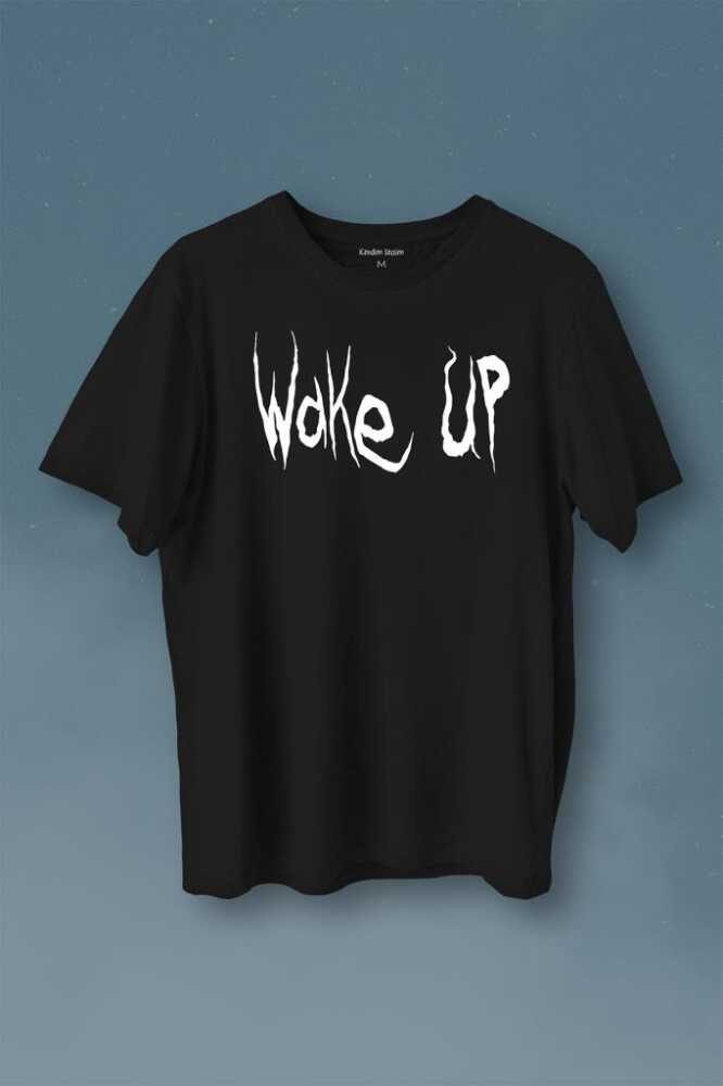 Wake Up Donnie Darko Film Uyan Gothic Dark Baskılı Tişört Unisex T-Shirt - 1