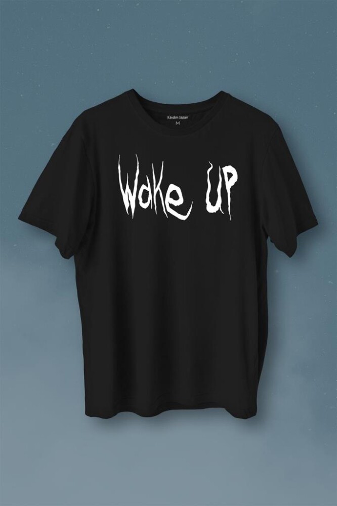 Wake Up Donnie Darko Film Uyan Gothic Dark Baskılı Tişört Unisex T-Shirt - 1
