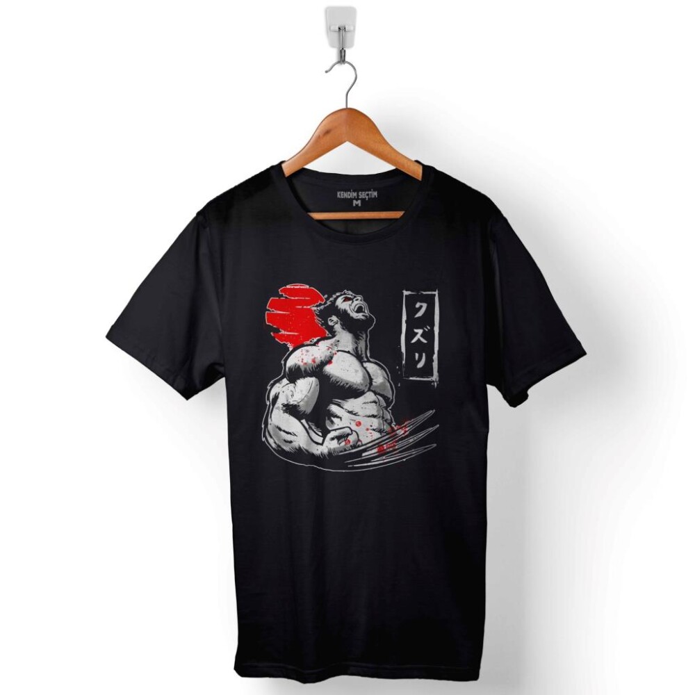 Wolverine Logan Hugh Jackman Baskılı Tişört Unisex T-Shirt - 1