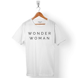 WONDER WOMAN WW DC COMICS LOGO ERKEK TİŞÖRT - 1