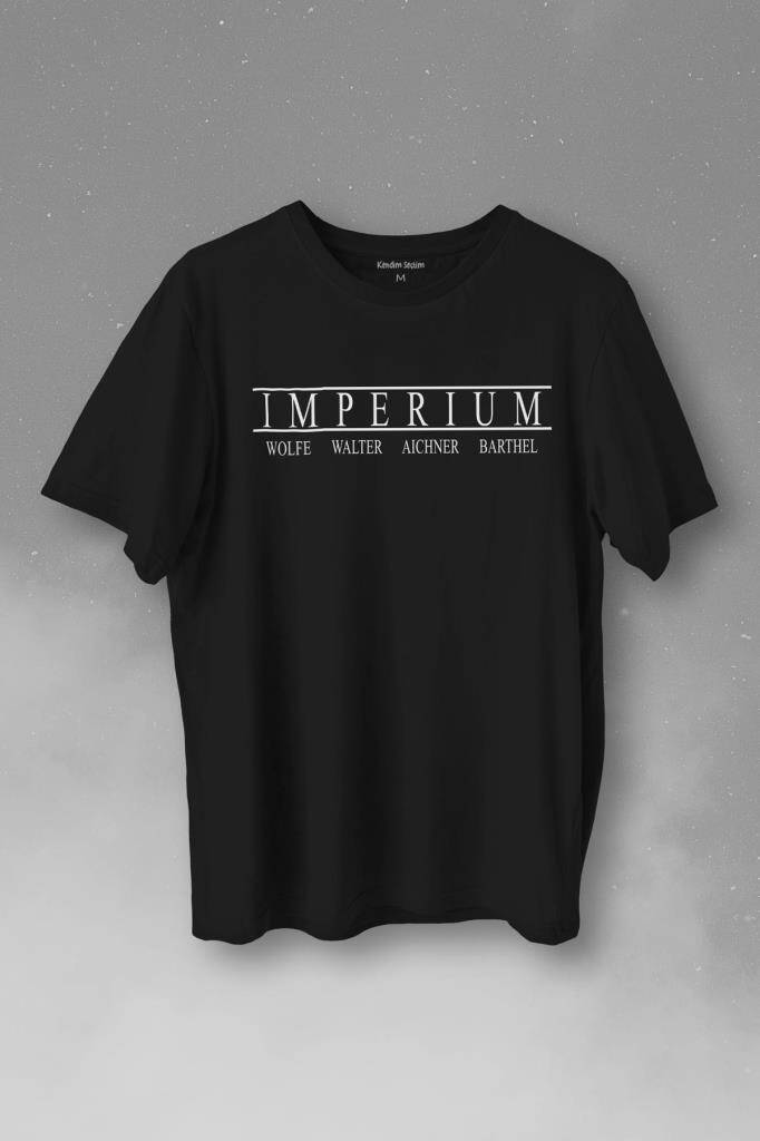 Wwe Imperium Wolfe Walter Aichner Barthel Amerikan Güreşi Baskılı Tişört Unisex T-Shirt - 1