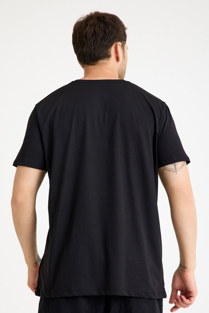 Y2K T-shirt Face Aesthetic Unisex Tişört Siyah Kısa Kollu - 5