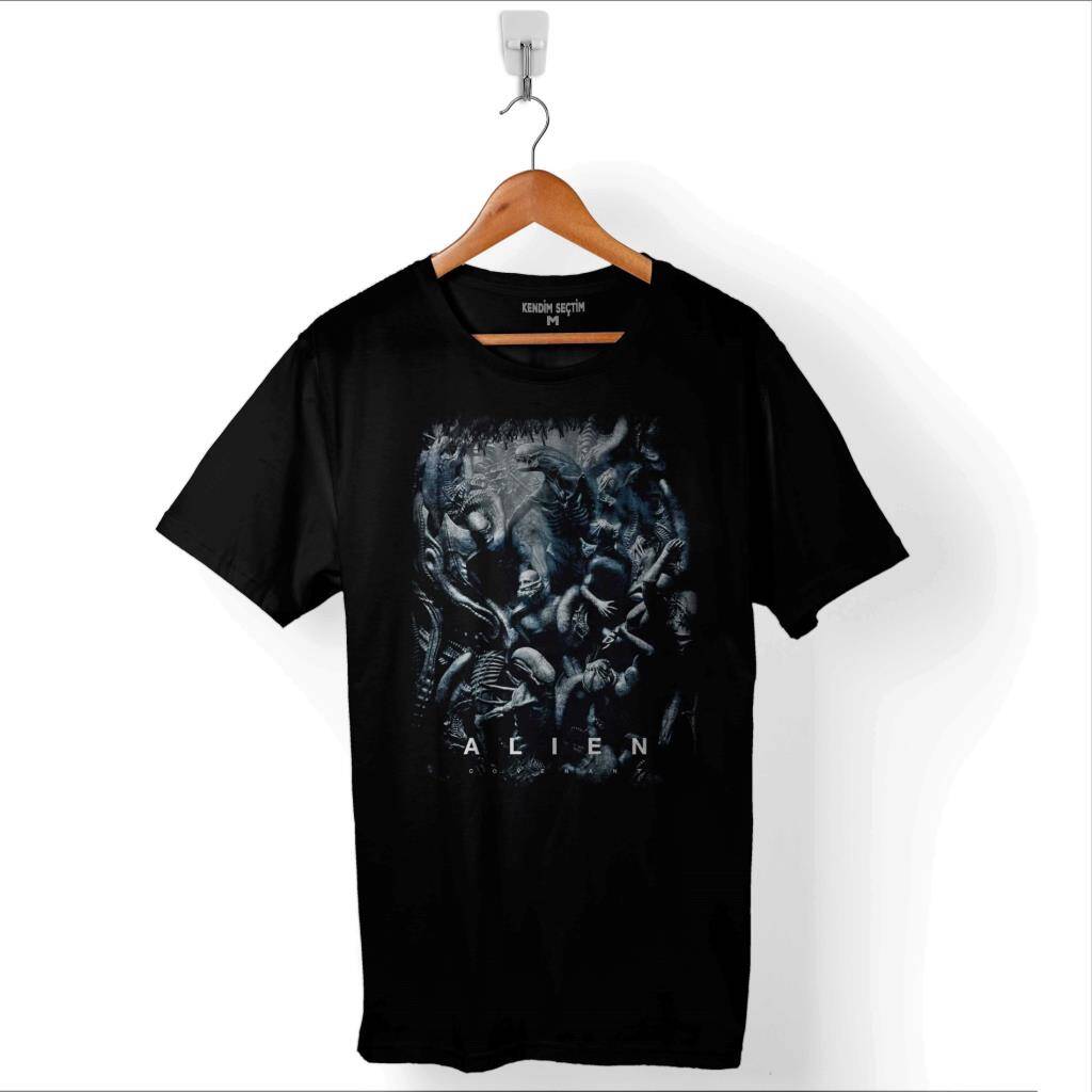 Yaratık Alien Covenant Film Sinema Baskılı Tişört Unisex T-Shirt - 1