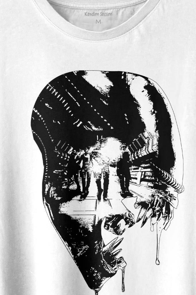 Yaratık Alien Covenant Film Sinema Filmi Baskılı Tişört Unisex T-shirt - 2