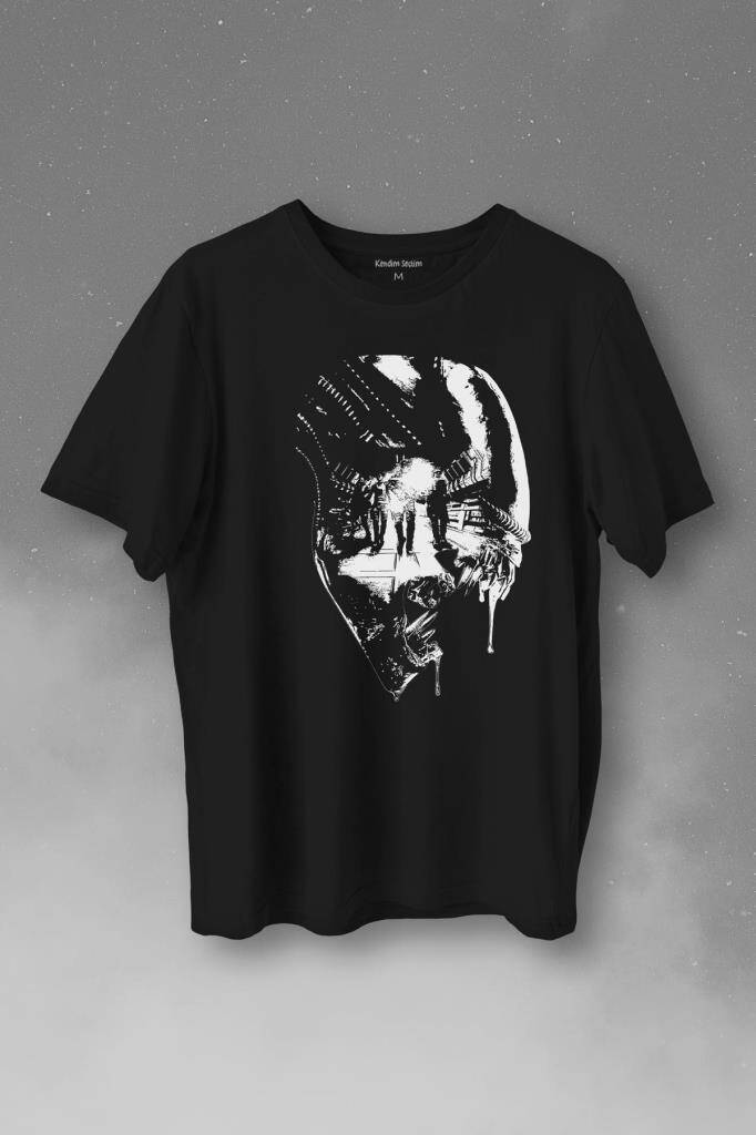 Yaratık Alien Covenant Film Sinema Filmi Baskılı Tişört Unisex T-Shirt - 1