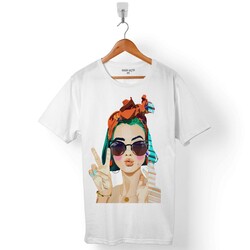 YOKO MODA DETAYLI KIZ BASKILI ERKEK TİŞÖRT - 1
