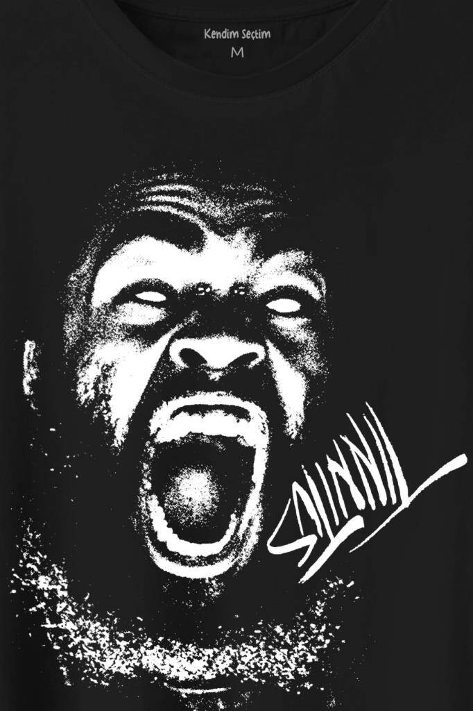 Zeroh Tinnitus Music Albüm Baskılı Tişört Unisex T-Shirt (1)